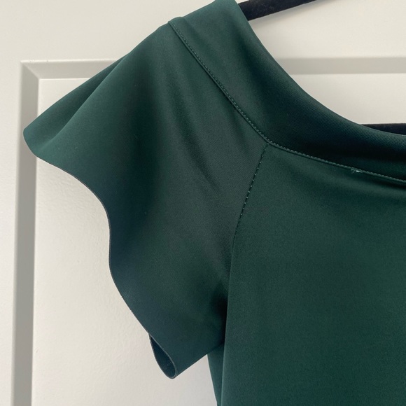 Evergreen off the shoulder cocktail dress - Picture 3 of 5